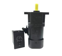 ELILANEY 120W AC Speed Control Gear Motor 220V AC Single Phase 90x90mm Variable Speed Adjustable Motor CW CCW torque reduction(75k)
