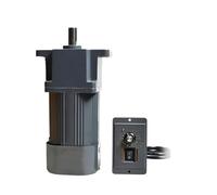 ELILANEY 120W Reinforced Speed Control Gear Motor 220V AC 90x90mm Speed Reducer Gear Motor 5IK120RGU-CF Speed Adjustable Motor torque reduction(3.6K)