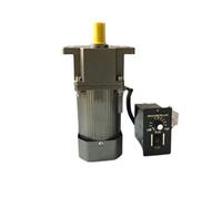 ELILANEY 1pc 60W 90x90mm Frame Speed Adjustable Motor 220V 380V AC 3-Phase Induction Gear Variable Frequency Speed Reducer Motor torque reduction(15K 100rpm)