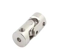 ELILANEY 1pc Connector Crossing Shaft 2mm 2.3mm 3mm 3.17mm 4mm 5mm 6mm Car Boat Model Metal Universal Joint Shaft Coupling Steel shaft adjustable(D8L18 ID 2x2mm)