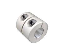ELILANEY 1pc D20L25 Rigid Shaft Coupler Fixture Stepping Servo Motor Coupling 3D Printer Parts CNC Engraving Machine shaft adjustable(4x6mm)