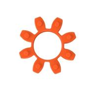 ELILANEY 1pc Elastic Plum Pad Coupler Gasket Solid Plum Cushion Coupling Flexible Polyurethane Rubber Hollow shaft adjustable(D55 Hollow)