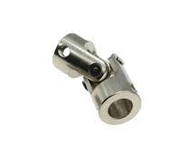 ELILANEY 1pc Metal Universal Joint 2.3mm 3mm 3.17mm 4mm 5mm 6mm 6.35mm 8mm Coupling Boat Car Model Shaft Coupler Motor Connector shaft adjustable(10mm to 10mm)