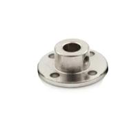 ELILANEY 1pc Rigid Flange Coupling 2mm 3mm 3.17mm 4mm 5mm 6mm 6.35mm 7mm 8mm 10mm 11mm 12mm Motor Guide Shaft Coupler Motor Connector Flange shaft adjustable(4mm)