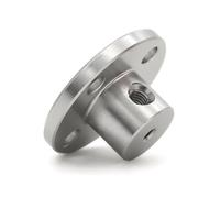 ELILANEY 1pc Rigid Flange Coupling 7mm 8mm 10mm 11mm 12mm 14mm Motor Guide Shaft Coupler Connector shaft adjustable(8mm)