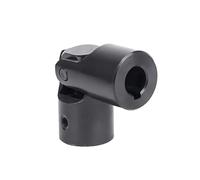 ELILANEY 1pc Universal Joint Shaft Coupling Inner Bore 14mm with 5mm Keyway Length 70mm 60mm Motor Steering U Type Joint shaft adjustable(28x70mm)