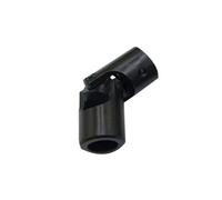 ELILANEY 1pc Universal Shaft Coupling 12x24x51mm Coupler 12mm Bore 4mm Keyway Universal Joint Motor Transmission Rods Connector shaft adjustable