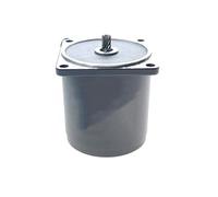 ELILANEY 1pcs 25W Induction Motor 4IK25GN 220V 380V AC 3 Phase Gear Reducer Motor 80x80mm Frame Fixed Speed Gear Motor torque reduction(380V)