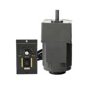 ELILANEY 1pcs 2IK6RGN-C 6W Speed Control Gear Motor 220V AC Single Phase 60x60mm Frame Speed Adjustable Motor with Speed Governor torque reduction(12.5K 108RPM)