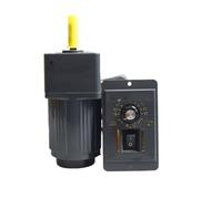 ELILANEY 1pcs 6W 220V AC Single Phase Speed Control Gear Motor with Speed Governor 60x60mm Frame 2IK06GN-C Speed Regulating Motor torque reduction(67rpm)