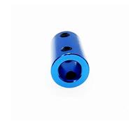 ELILANEY 1pcs Aluminum Alloy Rigid Shaft Coupling Hole 3mm 4mm 5mm 6mm 6.36mm 7mm 8mm D14 L25 Claw Shaft Motor Coupling shaft adjustable(5x6.35mm)