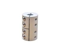 ELILANEY 1pcs D32L45 Rigid Coupling Shaft Rod Coupler Section Stepper Motor Carving Machine Screw shaft adjustable(10mm to 10mm)