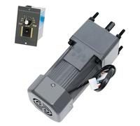 ELILANEY 250W Speed Adjustable Motor 135RPM Speed Reducer 110V AC 90x90mm Speed Control M250-401 Reversible Motor torque reduction