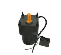 ELILANEY 25W 80x80mm Frame Fixed Speed Gear Motor 220V 380V AC 3 Phase 6 Wires 4IK25GN-U Induction Motor torque reduction(3K)