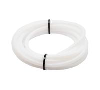 ELILANEY 2mm x 4mm ID 2mm OD 4mm PTFE Tube for 3D Printer Parts Pipe 1.75mm Filament Guide Convey Bendable(White,10 Meter)
