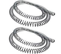 ELILANEY 2pcs 1000mm 39.37" Long Compression Spring, Extension Coil Spring, 1.5mm Wire Diameter, 8mm to 30mm Outer Diameter elastic(1.5mm x 14mm x 1000mm)