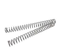 ELILANEY 2pcs 300mm 11.81''Stainless Steel Extension Spring, High Elasticity Coil Springs for Crafts and Mechanical Applications elastic(300mm x 0.8mm x 12mm)