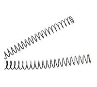 ELILANEY 2pcs 300mm Y type Compression Spring, Metal Coil Extended Compressed Spring for Machinery and Industrial Applications elastic(300mm x 0.4mm x 8mm)
