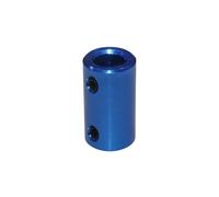 ELILANEY 5pcs Shaft Coupler D14 L25 Aluminum Coupling Bore 5x5mm 5x8mm 8x8mm Blue Flexible coupler Rigid Screw Part for Stepper Motor shaft adjustable(5x5mm)