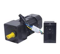ELILANEY 5RK120RGU-CF AC Reversible Gear Motor 120W 90x90mm Frame Speed Control 220V AC Single Phase Variable Speed Reducer Motor torque reduction(6.9rpm)