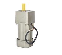 ELILANEY 60W Asynchronous Motor 220V 380V AC 3 Phases Fixed Speed Motor Variable Frequency Constant Speed Reducer 12mm Shaft torque reduction(75K 20rpm)