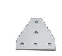 ELILANEY 90 Degree Corner Angle Bracket 5 Holes for 1515 Series Aluminum Profile Connection Joint Strip Structural Assembly Support Fixing
