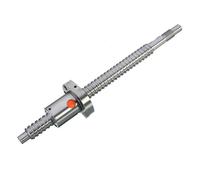 ELILANEY C7 Grade SFU1204 Ball Screw with 1204-3 Ball Nut 12mm Diameter 4mm Pitch Right Hand Thread BK10 BF10 End Machined stage travel(500mm)