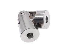 ELILANEY D9L23 Universal Joint Couplings Boat Car Shaft Coupler Universal Motor Metal Carbon Steel Connector Coupling shaft adjustable(3.17mm x 4mm)