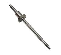 ELILANEY End Machined SFU1610 Ball Screw with Ball Nut C7 Roller 16mm Diameter 10mm Lead Linear Motion Screw Rod Right Hand Thread stage travel(500mm 19.69" long)
