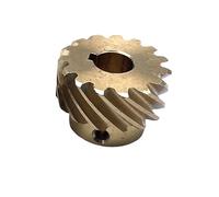 ELILANEY Left Handed 1.5M 30T Brass Spiral Helical Gear 45 Degree Staggered Shaft Miter Pinion 1.5 Module 30 Teeth Miter Gear spiral mechanical(Bore 26mm keyway 8x3.3mm)
