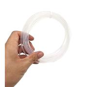 ELILANEY PTFE FEP Tube for 3D Printer Parts Pipe 1mm 2mm 3mm 4mm 5mm 6mm 8mm Convey Bendable(Clear,ID 4mm x 5mm OD)