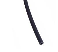 ELILANEY PTFE Tube 3D Printer Parts Clear Teflon Pipe 2mm to 4mm 1.75mm Filament Tube Cutter Convey Bendable(Black)