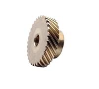 ELILANEY Right Handed 1.5M 30T Helical Gear 1.5 Module 30 Teeth 45 Degree Helical Pinion Keyway Hole Staggered Pinion spiral mechanical(Bore 14mm keyway 5x2.3mm)