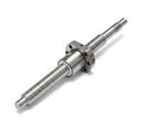 ELILANEY SFU1204 12mm Diameter 4mm Pitch Ball Screw with 22mm Flange Ball Nut C7 Right Hand Thread BK10 BF10 End Machined stage travel(850mm)