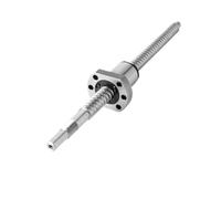 ELILANEY SFU1210 End Machined Ball Screw C7 Grade 12mm Diameter 10mm Pitch Right Hand Thread with Ball Nut for Precision Motion stage travel(350mm 13.78" long)