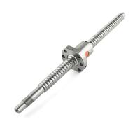 ELILANEY SFU1610 Ball Screw BK12 BF12 End Machined Right Hand Thread Linear Motion Ball Screw With Nut C7 Grade stage travel(400mm)