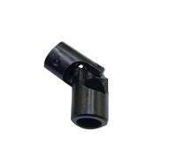 ELILANEY Universal Cross Coupling 12x24x51mm Shaft Precision Coupler 12mm Inner Bore Universal Joint shaft adjustable