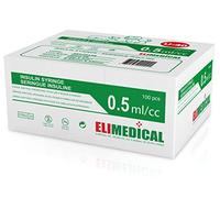 Elimedical Veterinary Syringe U-40 0.5ml 29g x ½” 100pcs/box 05V2913B