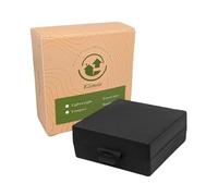 Elimeta Soap Container, Square Bar Soap Holder Fit Dr Squatch Soap, Travel Soap Case (Matt Black)