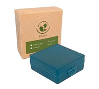 Elimeta Soap Container, Square Bar Soap Holder Fit Dr Squatch Soap, Travel Soap Case (Matt Blue)