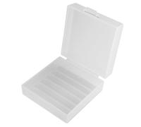 Elimeta Square Soap Dishes Holder for Shower Travel Soap Container with Lid Lightweight Waterproof Soap Box for Dr. Squatch Men's Soap Bar for Traveling Toiletry Gym Bathroom (Clear)