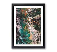 Eliminating Dreams Abstract Framed Print | A2 Black Framed Wall Art | Ready to Hang | Abstract Fantasy Picture | Living Room Bedroom Lounge Office