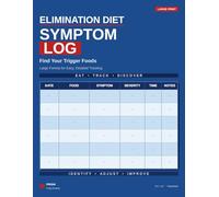 Elimination Diet Symptom Log Book - Large Format: 14-W ood & Symptom Tracker for IBS, Food Allergies & Digestive Health - Large Print Edition