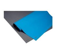 Elimistat ESD 2 Layer Matting 0.9m x Choice of Length Textured or Smooth (0.9 x 0.4m, Blue Smooth)