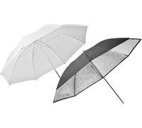 Elinchrom Two Piece Umbrella Set - Translucent / Silver