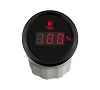 ELING 52mm Digital Fuel Level Meter 0-100% Indicator Waterproof 12V 24Volts with Backlight for Truck Yachts