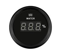 ELING Digital Water Level Tank Gauge Indicator Meter 0-190ohm Signal 52mm With Backlight 9-32V for Car Vessels
