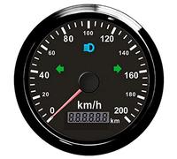 ELING GPS Speedometer 200km/h for Car Motorcycle ODO Mileage 85mm 12V 24V Waterproof