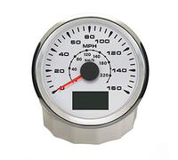 ELING Universal GPS Speedometer Gauge 160MPH 220KM/H Trip Counter Odometer For Car Racing Motorcycle 85mm 9-32V (WS)