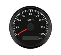ELING Universal MPH GPS Speedometer Odometer 160MPH For Car Motorcycle Tractor Truck With Backlight 85mm 12V/24V